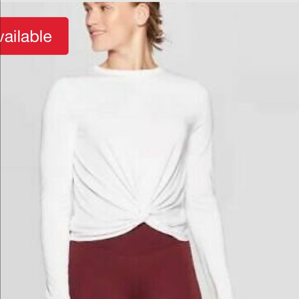 Joy lab twist front top